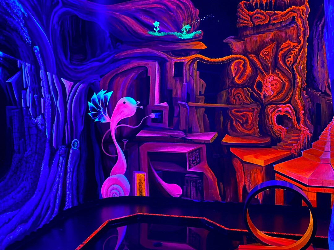 Schwarzlichtfabrik 3D Minigolf-纽伦堡必去景点