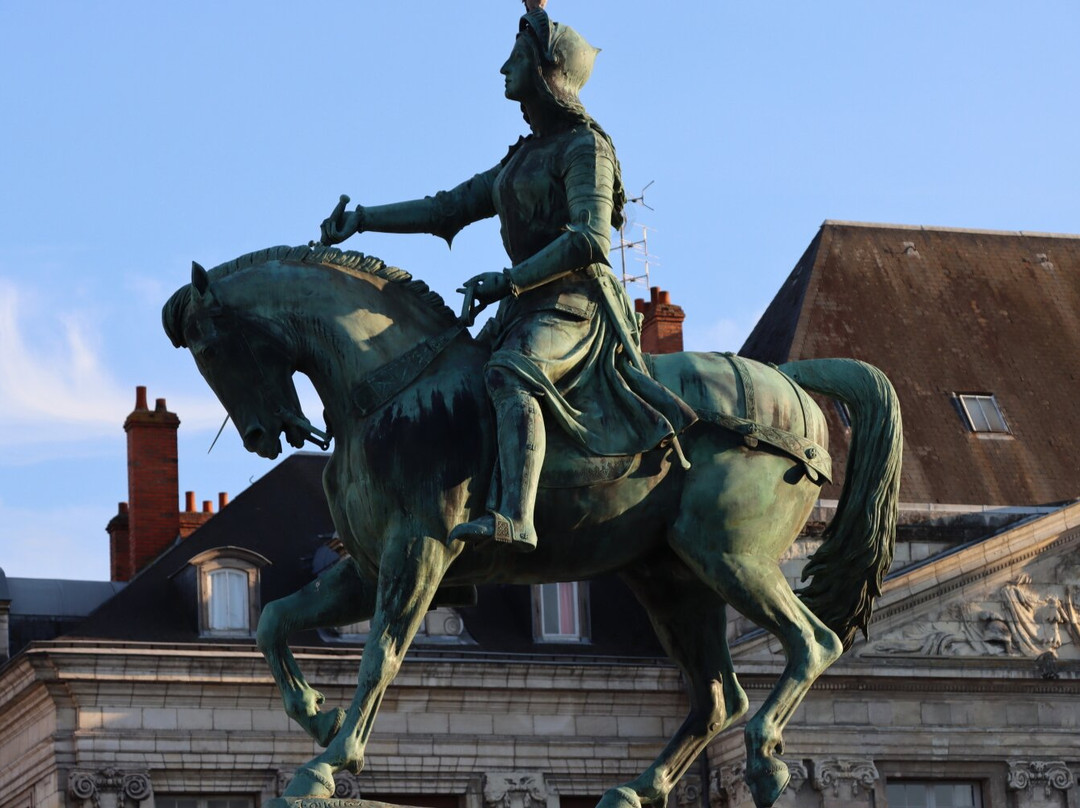 Statue Equestre Jeanne d'Arc-奥尔良必去景点