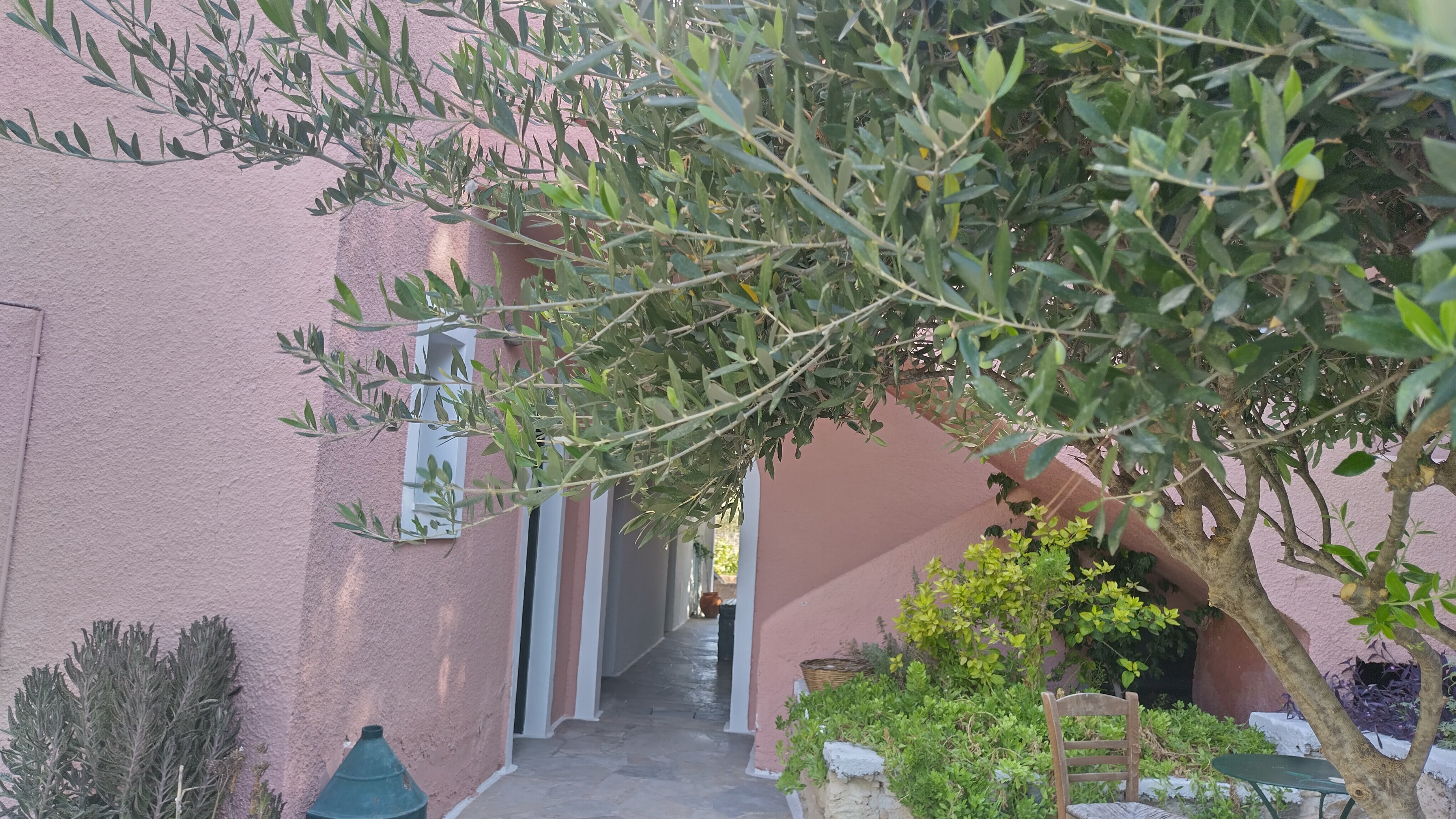 Vagia Traditional Hotel, Aegina Island-浴室