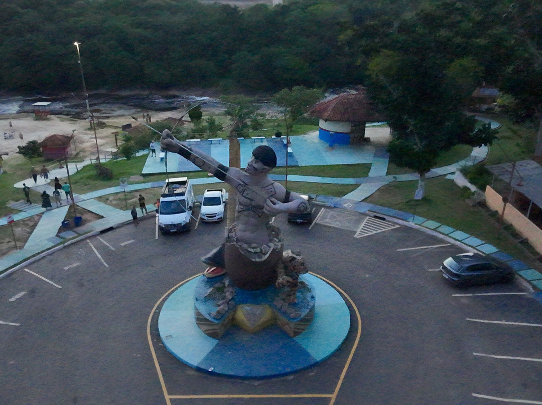 Estatua do Indio no Cupuacu-Presidente Figueiredo必去景点