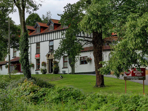 Croft酒店住宿-贝斯特韦斯特普拉斯乌勒斯托普法院酒店&高尔夫俱乐部