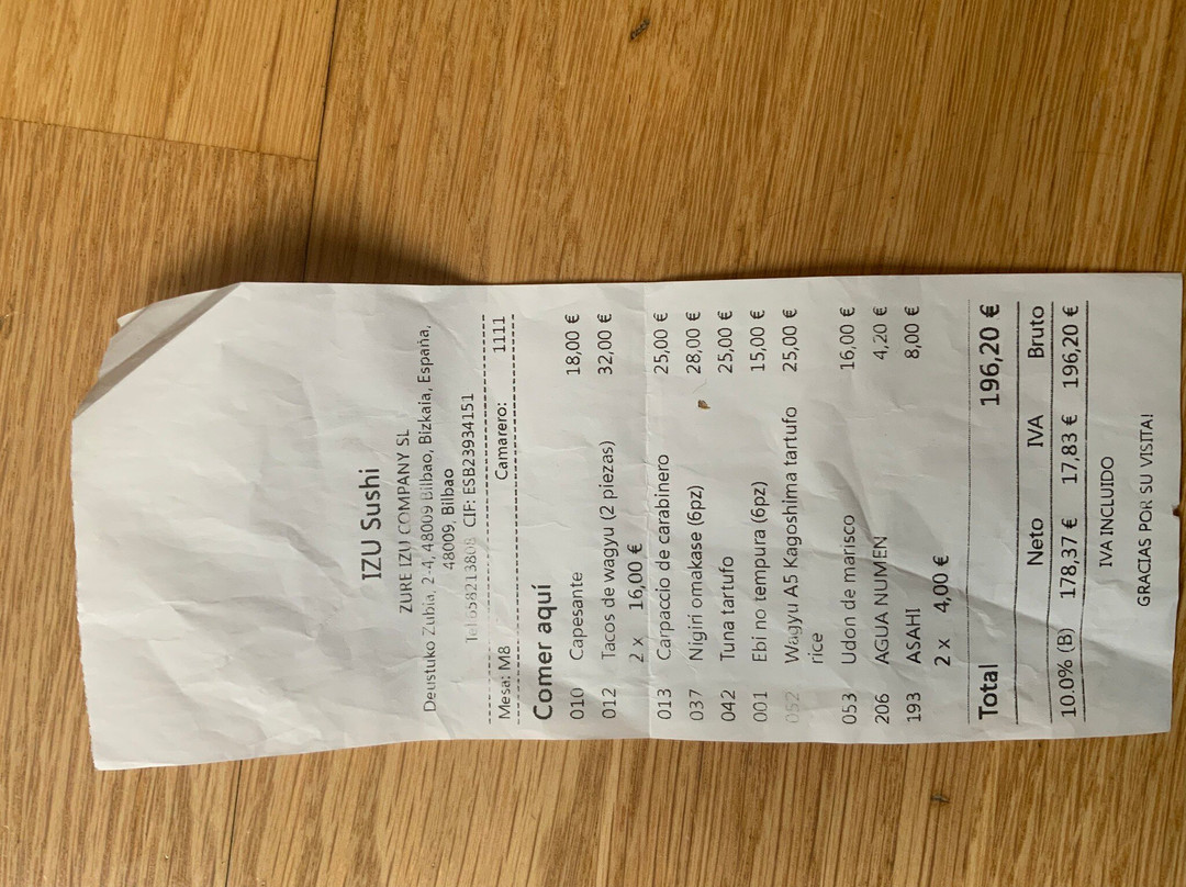 Restaurante Izu Sushi主图