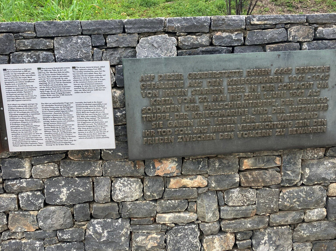 German Military Cemetery-Maleme必去景点