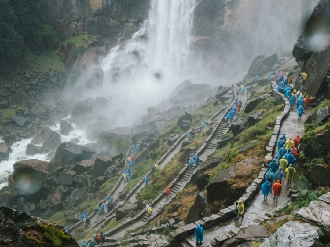 Mist Trail-优胜美地国家公园必去景点