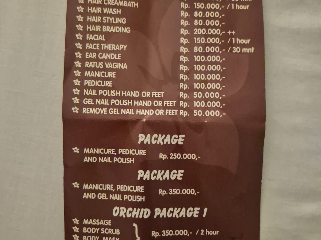 Orchid Day's Spa & Beauty Salon-Senggigi必去景点