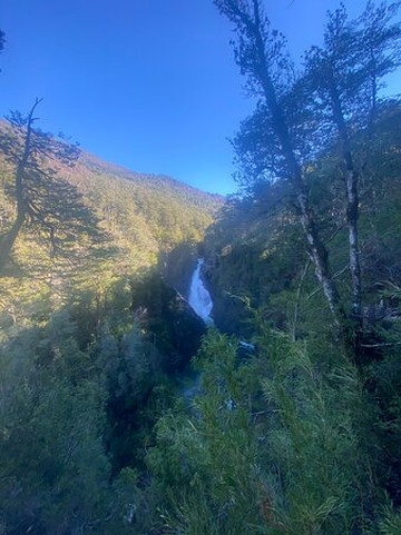 Cascada Chachin - Hua Hum-圣马丁德洛斯安第斯必去景点