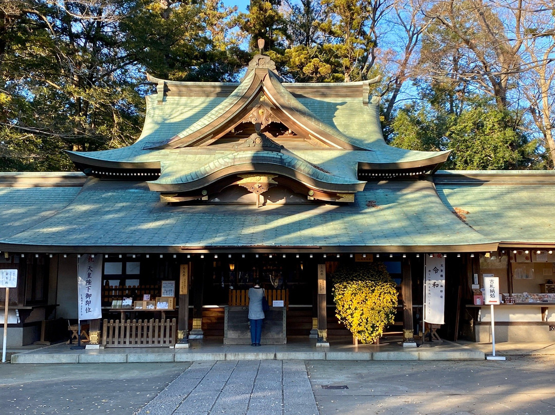Hitokotonushi Shrine-常总市必去景点