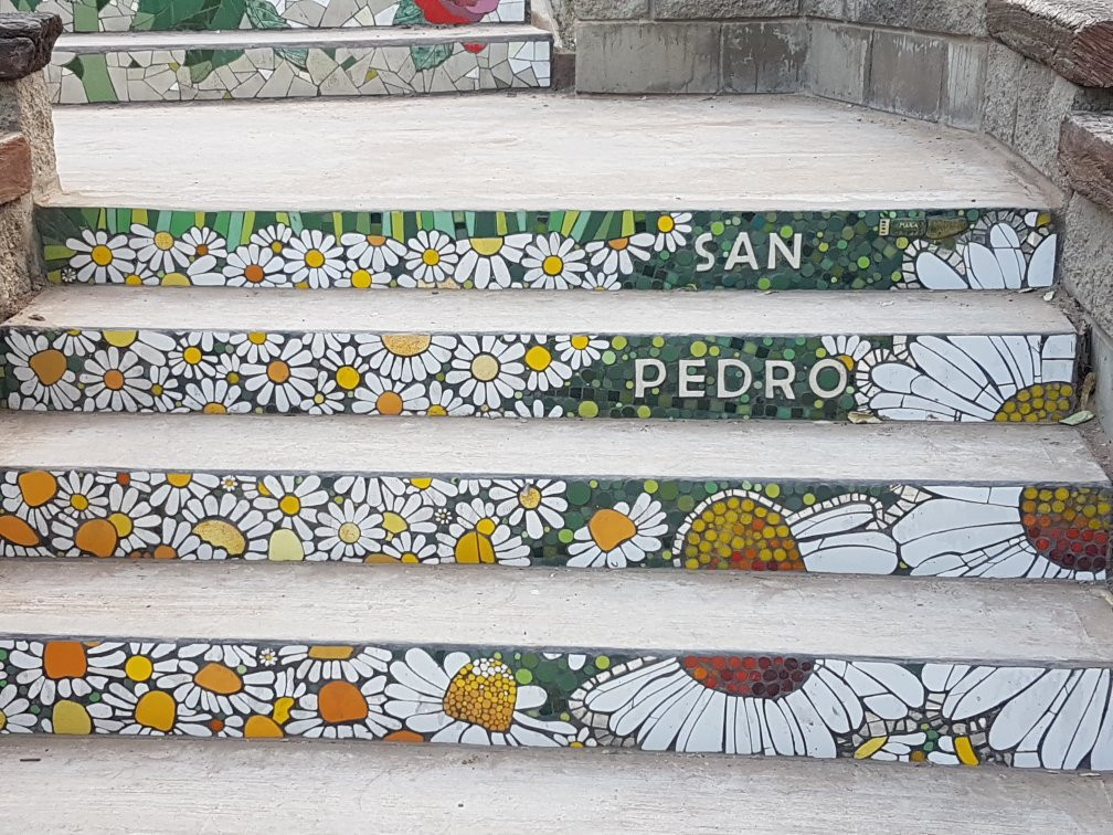 Escalera de Las Flores景点图片