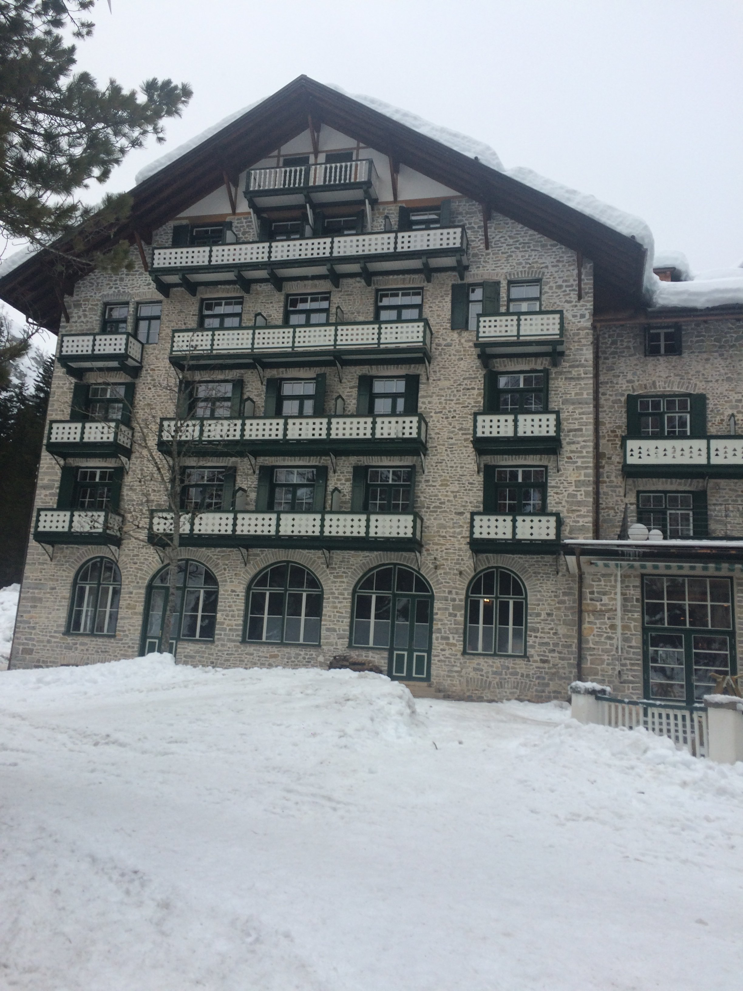 Hotel Pragser Wildsee-浴室