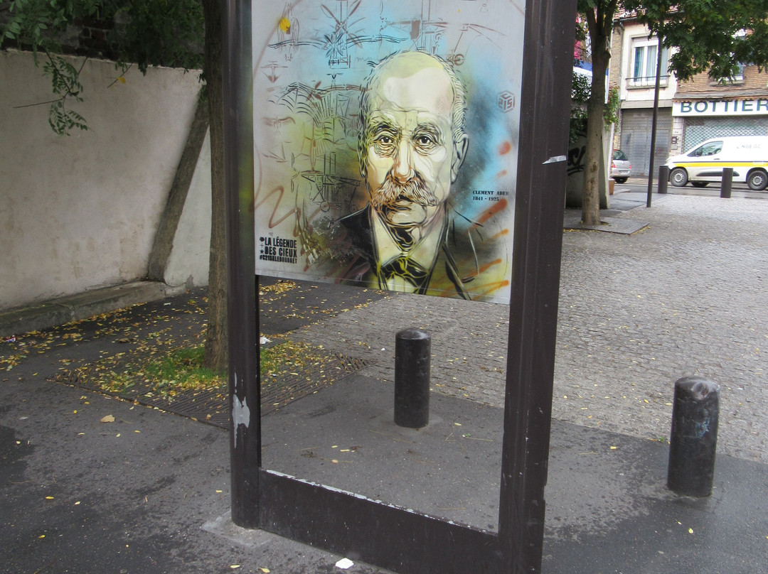 Fresque "Clément Ader"景点图片