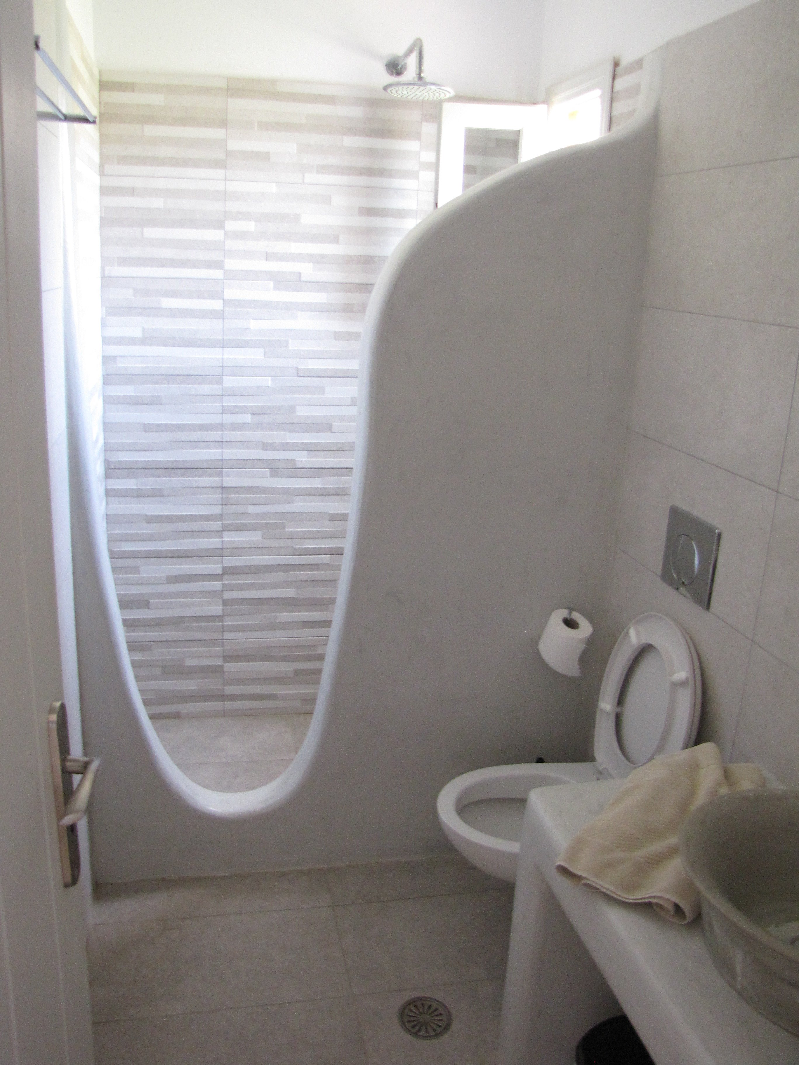 Acti Plaka Apartments-浴室