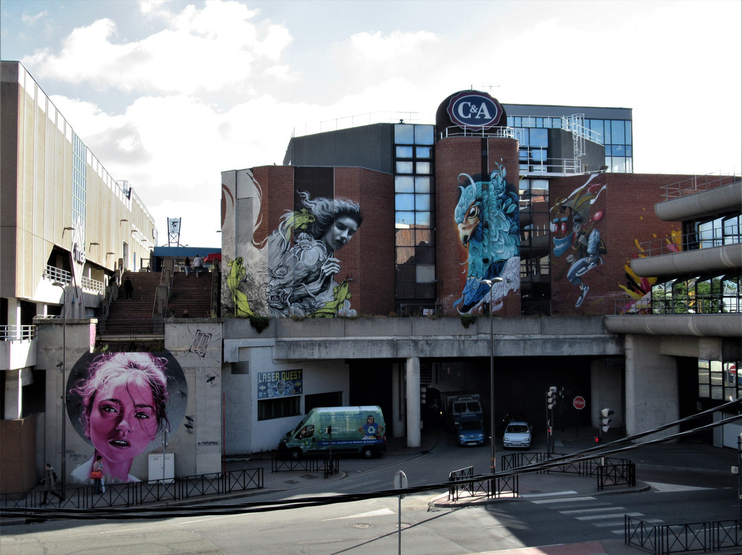 Fresque "Belle femme"景点图片