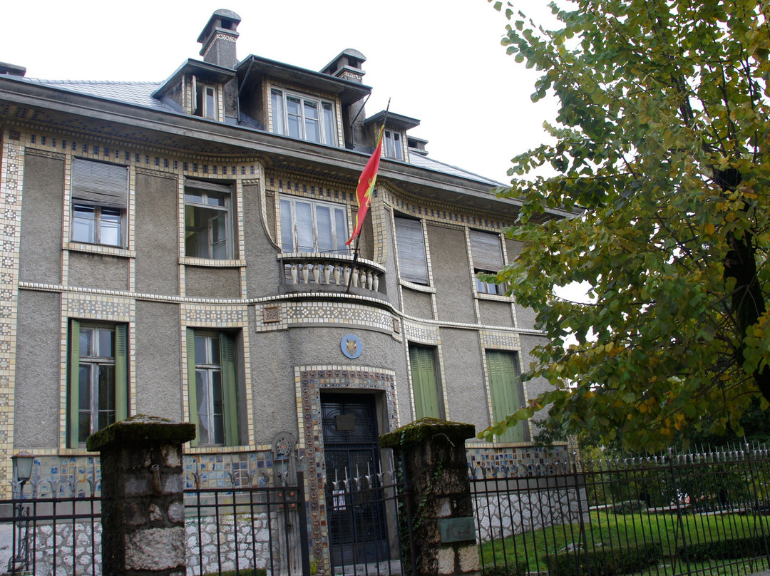 The building of the former Embassy of Great Britain in Montenegro-Cetinje必去景点