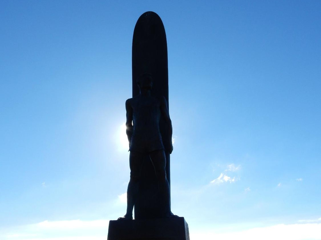 To Honor Surfing Monument-圣克鲁斯必去景点