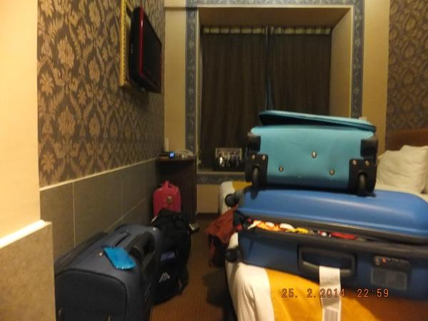 香港华丽铜锣湾酒店-客卧