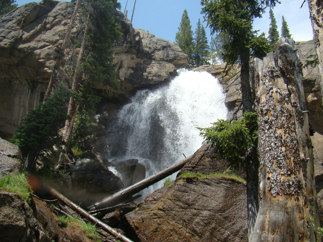 Ouzel  Falls-落基山国家公园必去景点