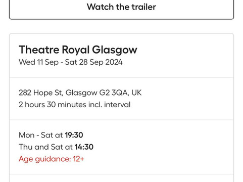 Theatre Royal-格拉斯哥必去景点