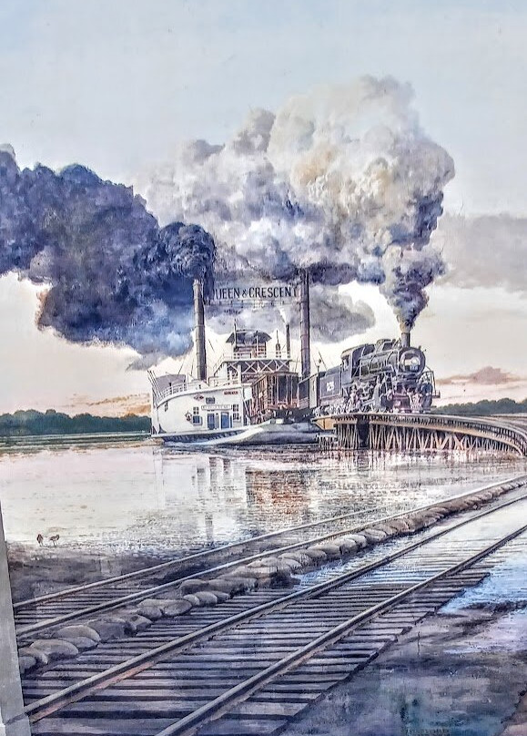 Vicksburg Riverfront Murals景点图片