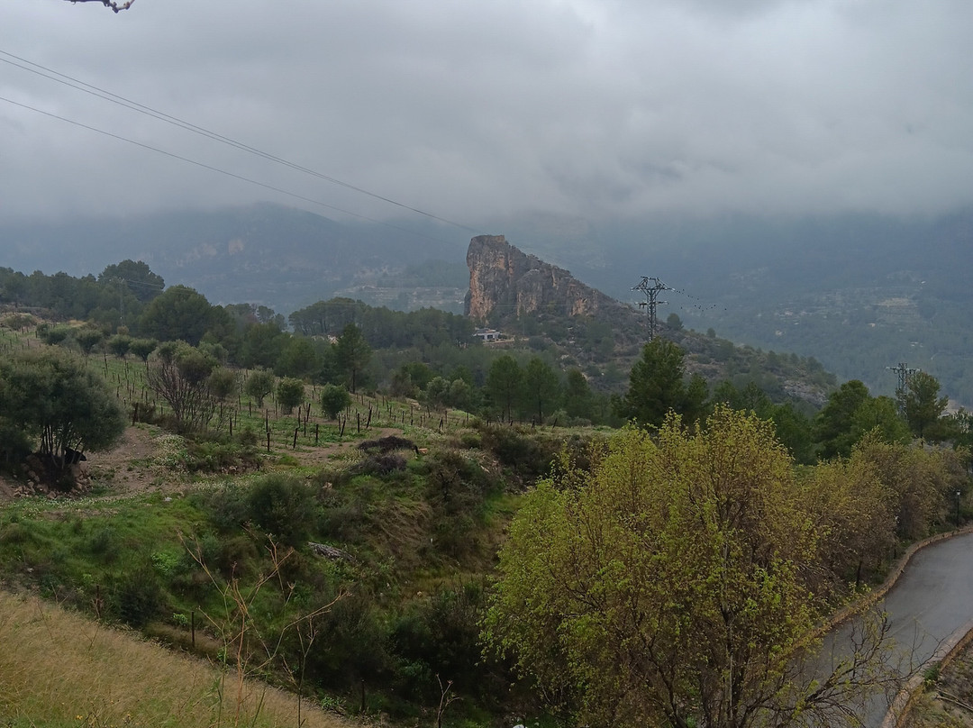 Castle in Guadalest景点图片