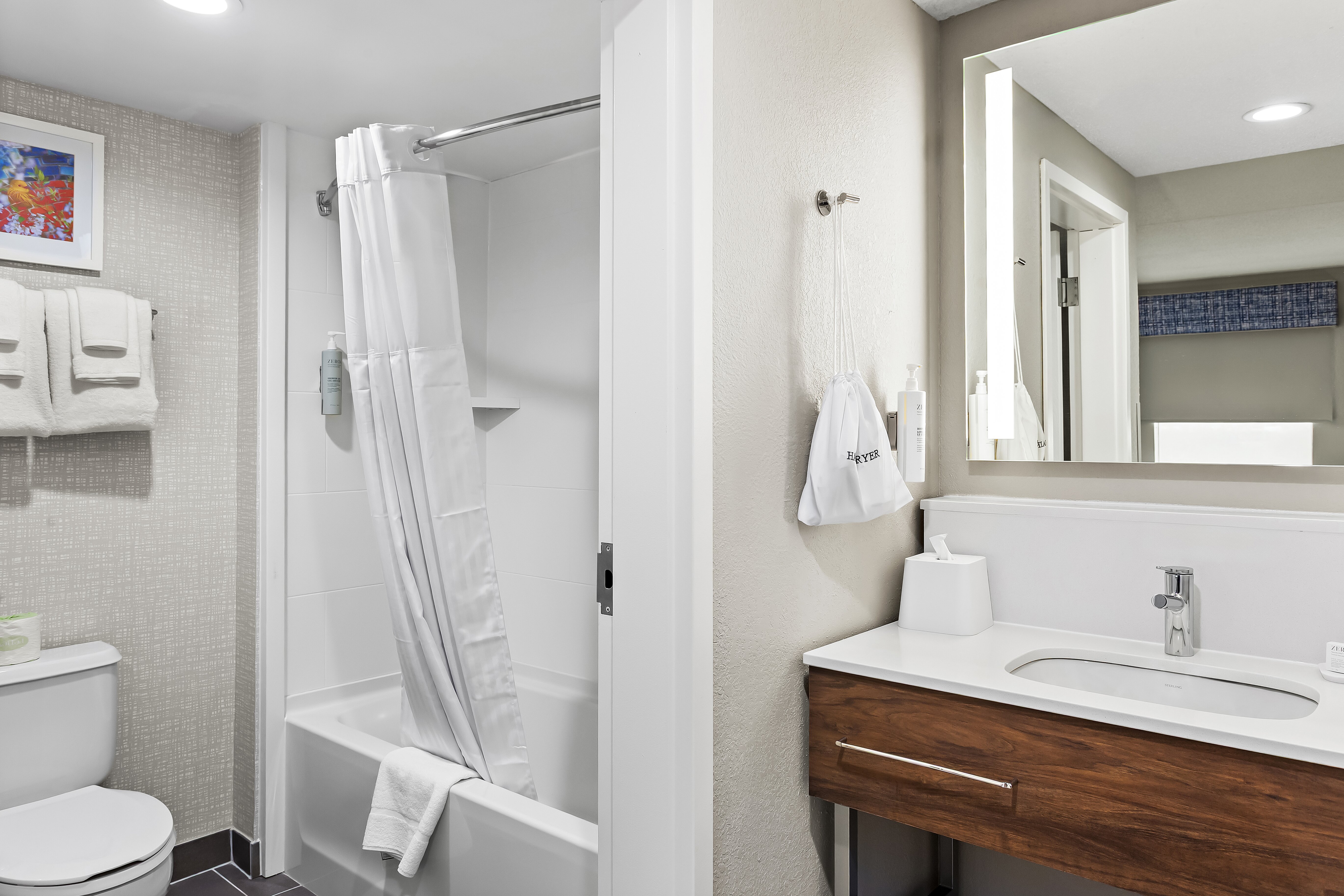 Hampton Inn & Suites Bolingbrook-浴室