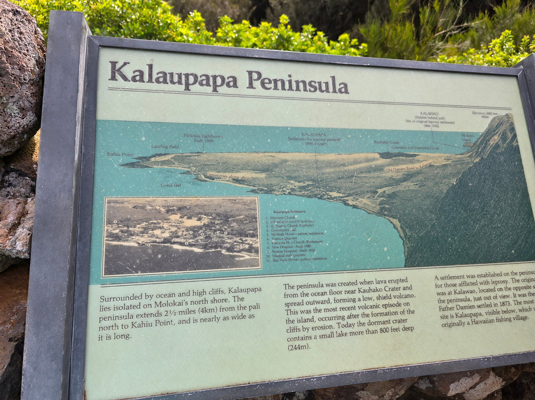 Kalaupapa Overlook-摩洛凯岛必去景点