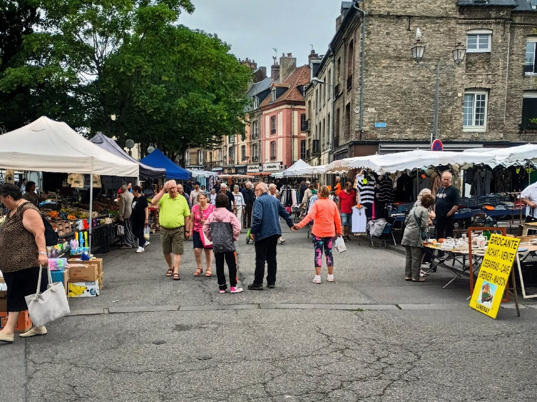 Marché de Dieppe Market-迪耶普必去景点