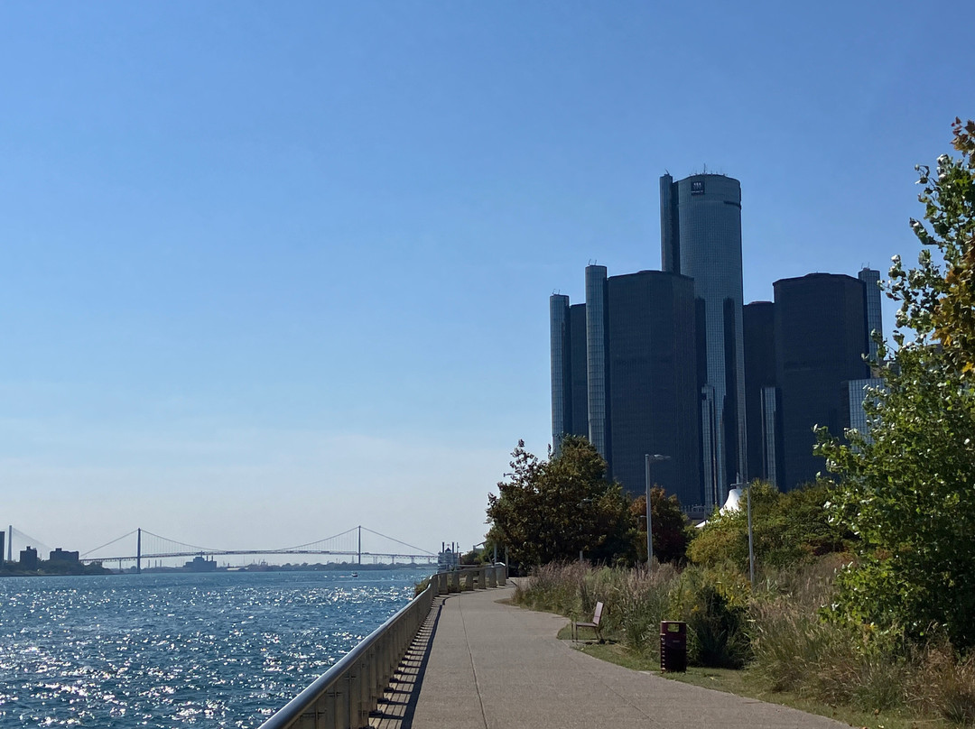 底特律河滨-底特律必去景点