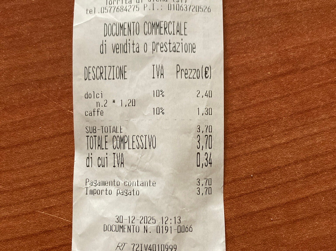 Bar Caffe Del '900-托里塔-迪锡耶纳必去景点