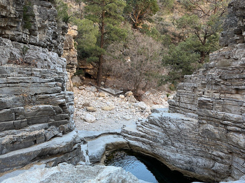 Devil's Hall Trail-Guadalupe Mountains National Park必去景点