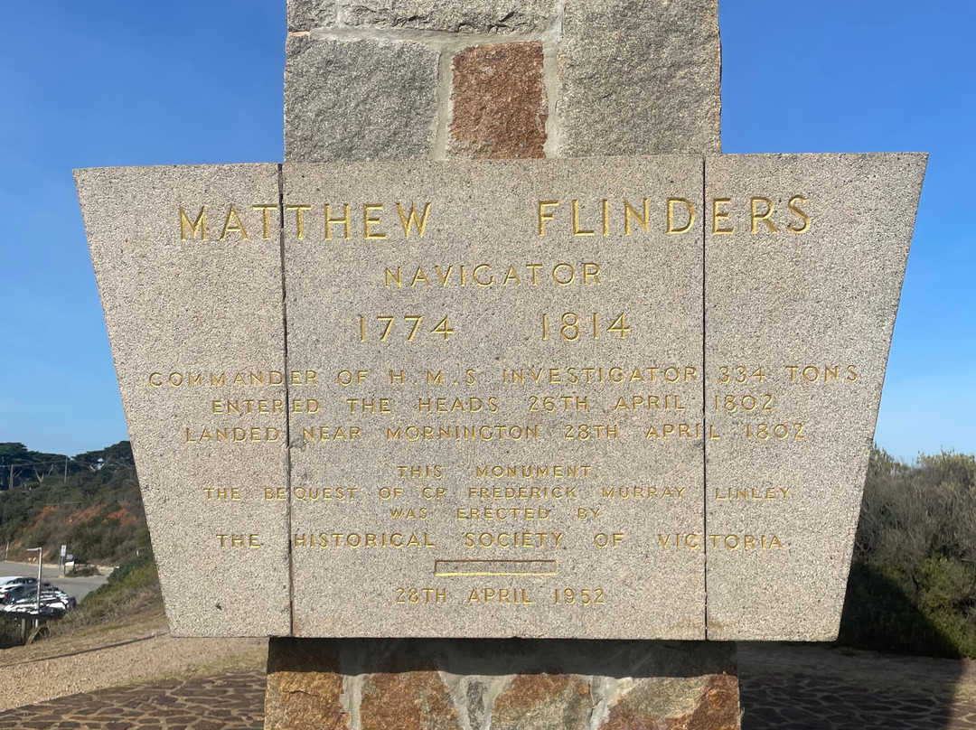 Matthew Flinders Memorial-莫宁顿必去景点