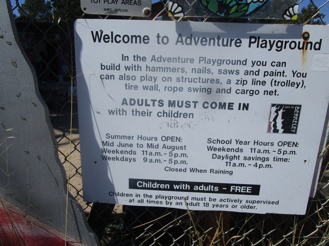 Adventure Playground-伯克利必去景点