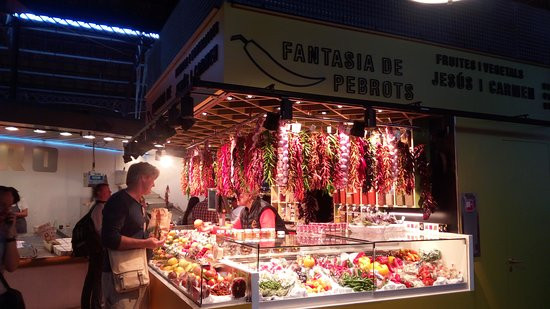 巴塞罗那市场景点图片