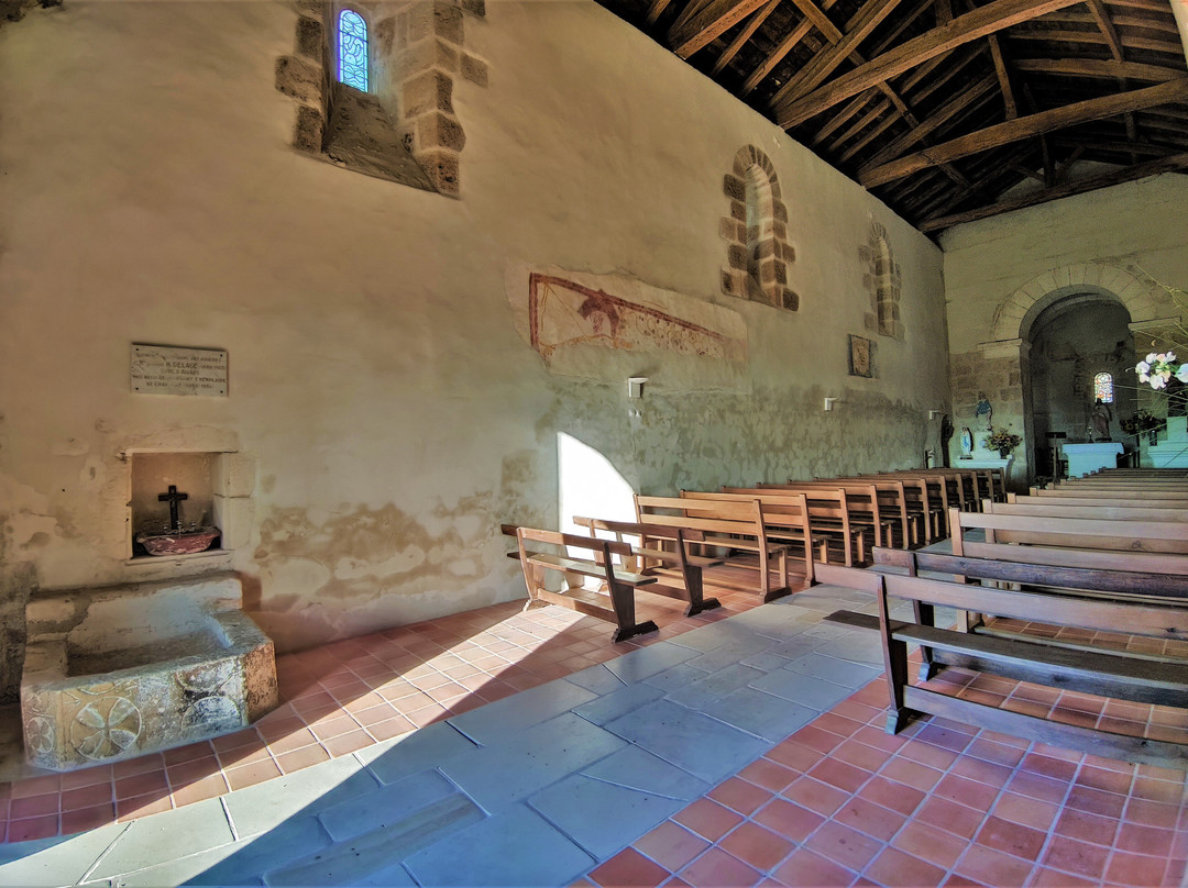 Église Saint-cybard À Chavenat