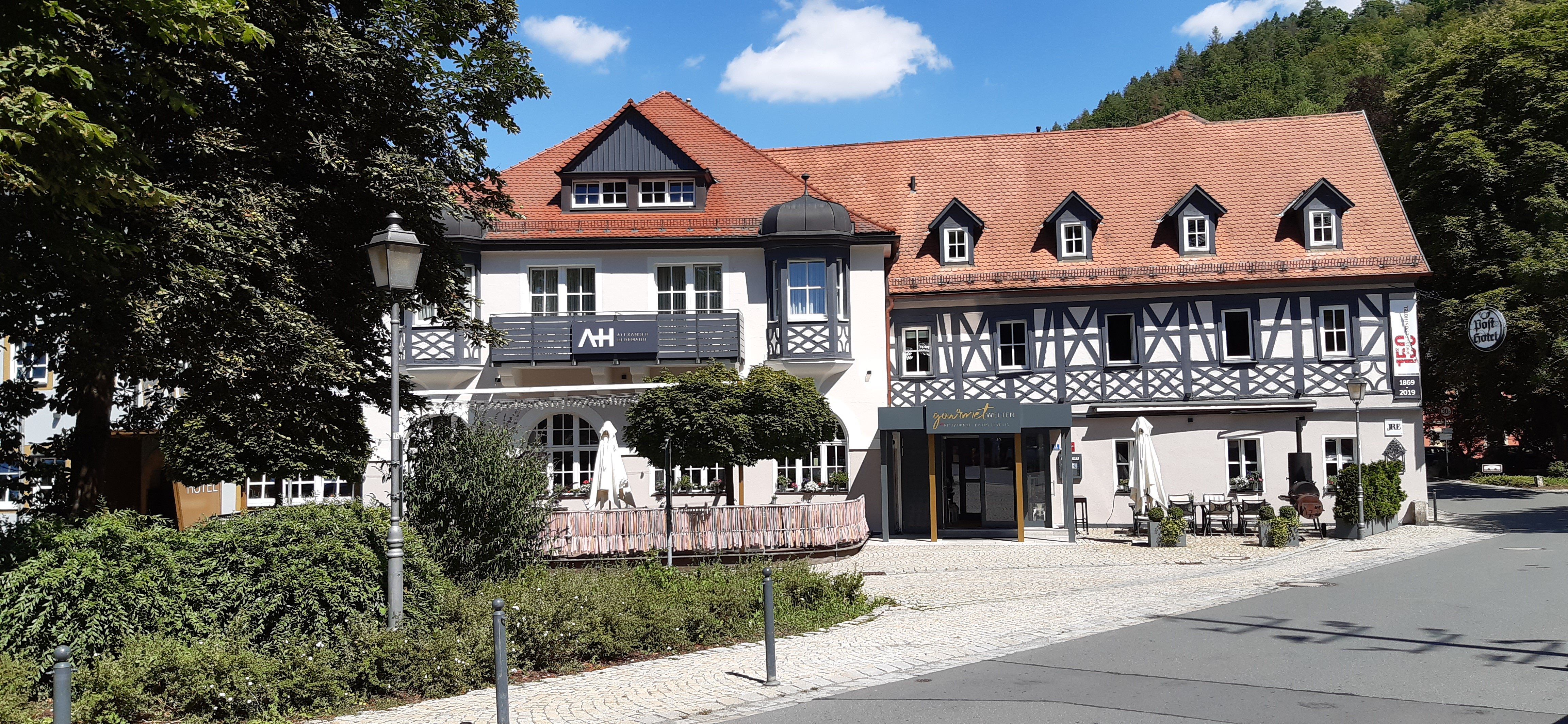 Posthotel Alexander Herrmann-浴室