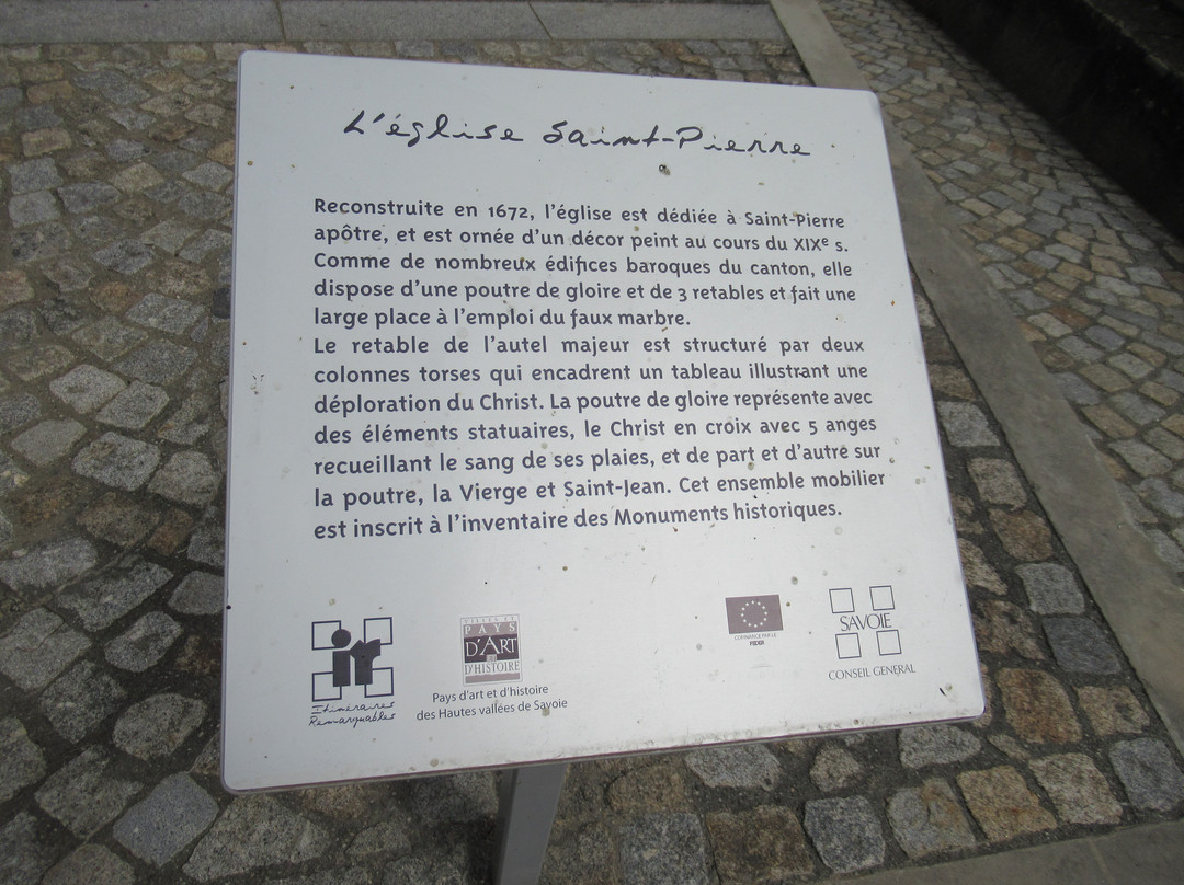 Eglise Saint Pierre-Villard-sur-Doron必去景点