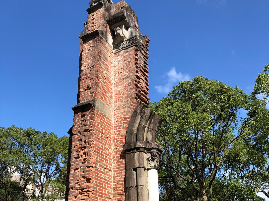 Urakami Cathedral Wall-长崎市必去景点