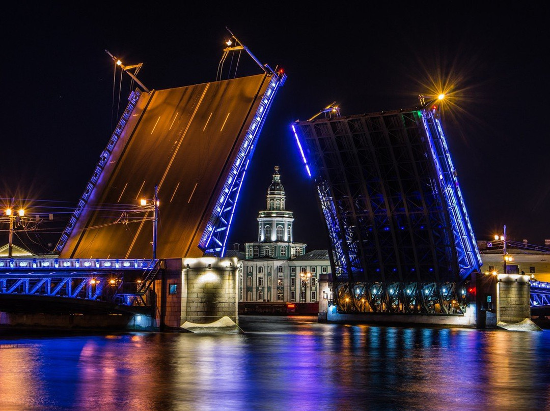 圣彼得堡宫桥景点图片