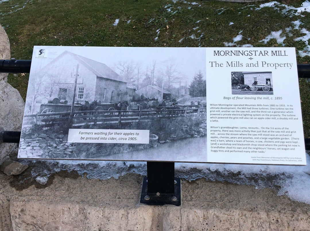 Morningstar Mill-圣凯瑟琳斯必去景点