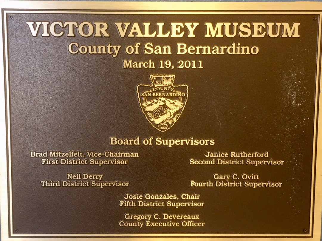 Victor Valley Museum-Apple Valley必去景点