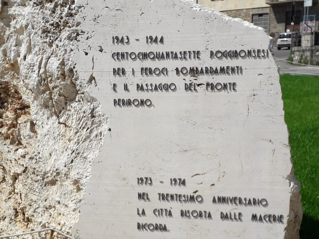 Monumento ai Caduti dei bombardamenti di Poggibonsi景点图片