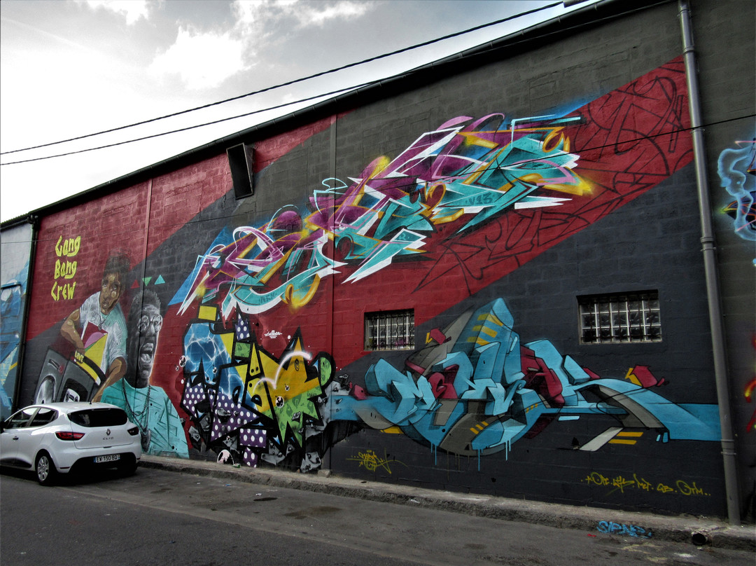 Fresque "Love and Hate"