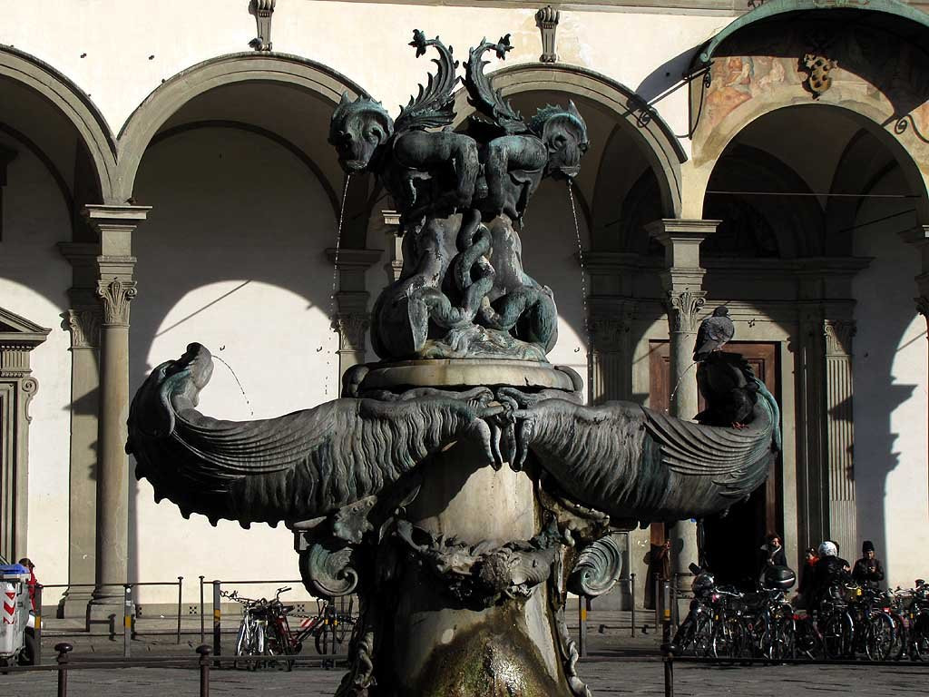 Fontana dei Mostri Marini - Fontane del Tacca景点图片