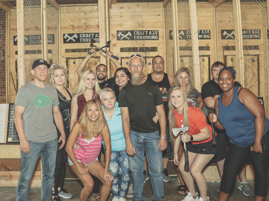 Craft Axe Throwing- Lincoln-林肯必去景点