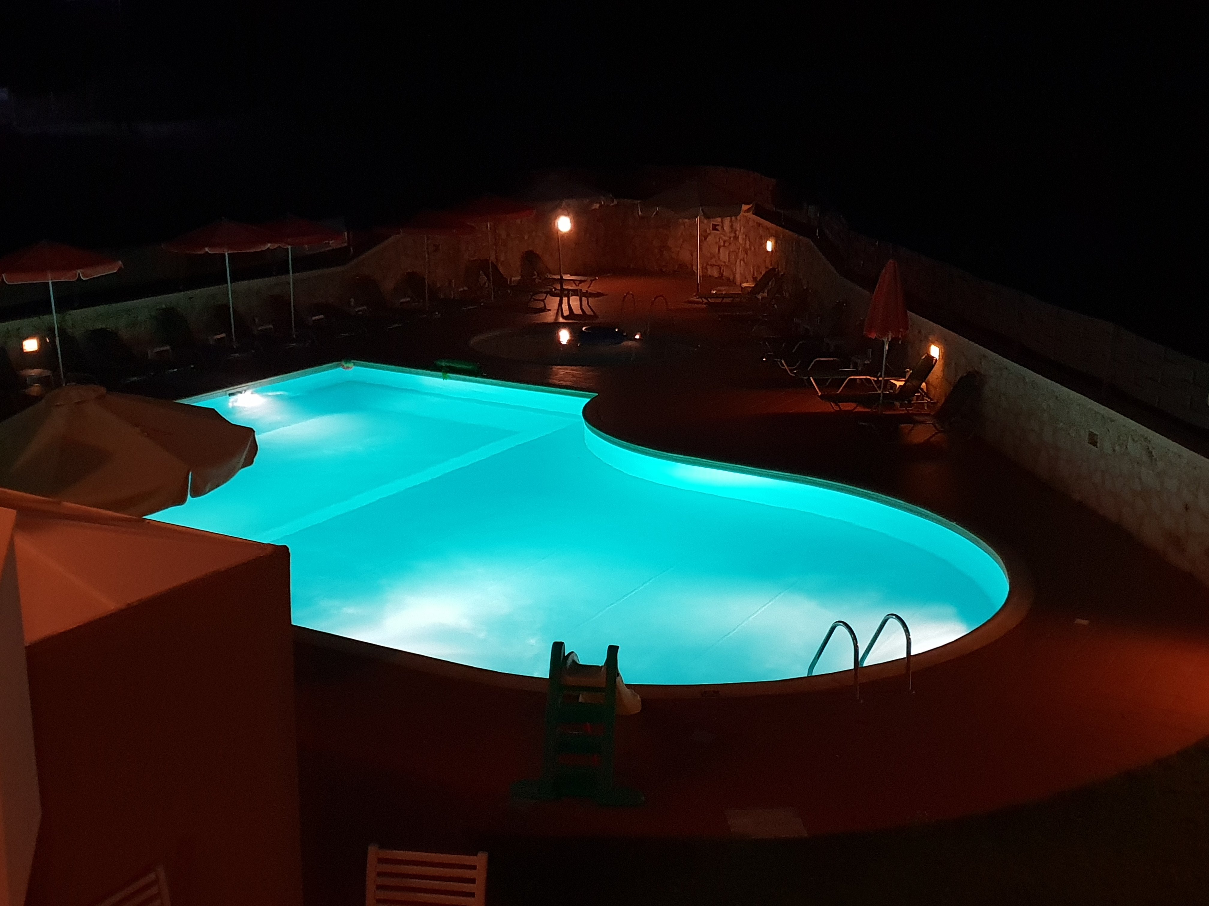 Hermes Hotel Kissamos-泳池