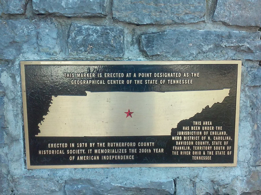 Geographic Center of Tennessee-默弗里斯伯勒必去景点