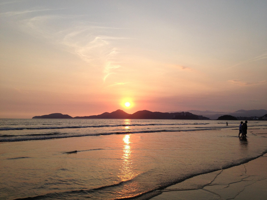 Praia do Gonzaga-桑托斯必去景点