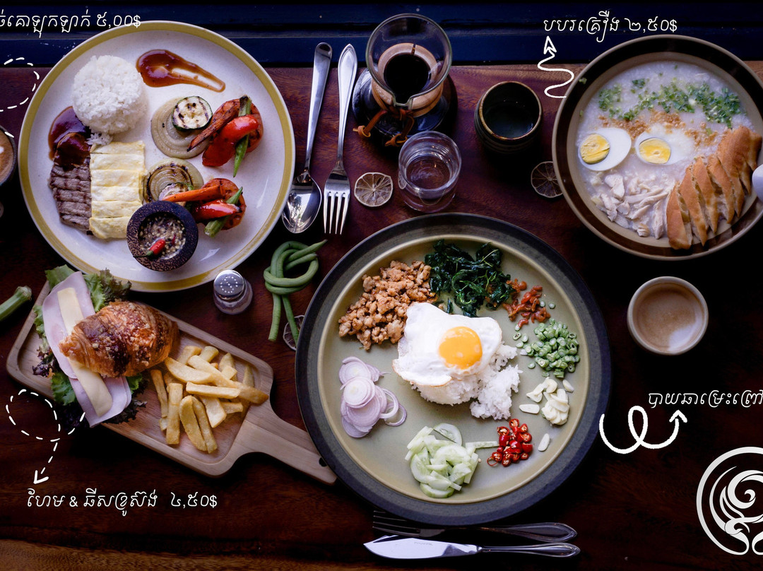 Neak Leung餐馆和美食-The Coffee Mouy