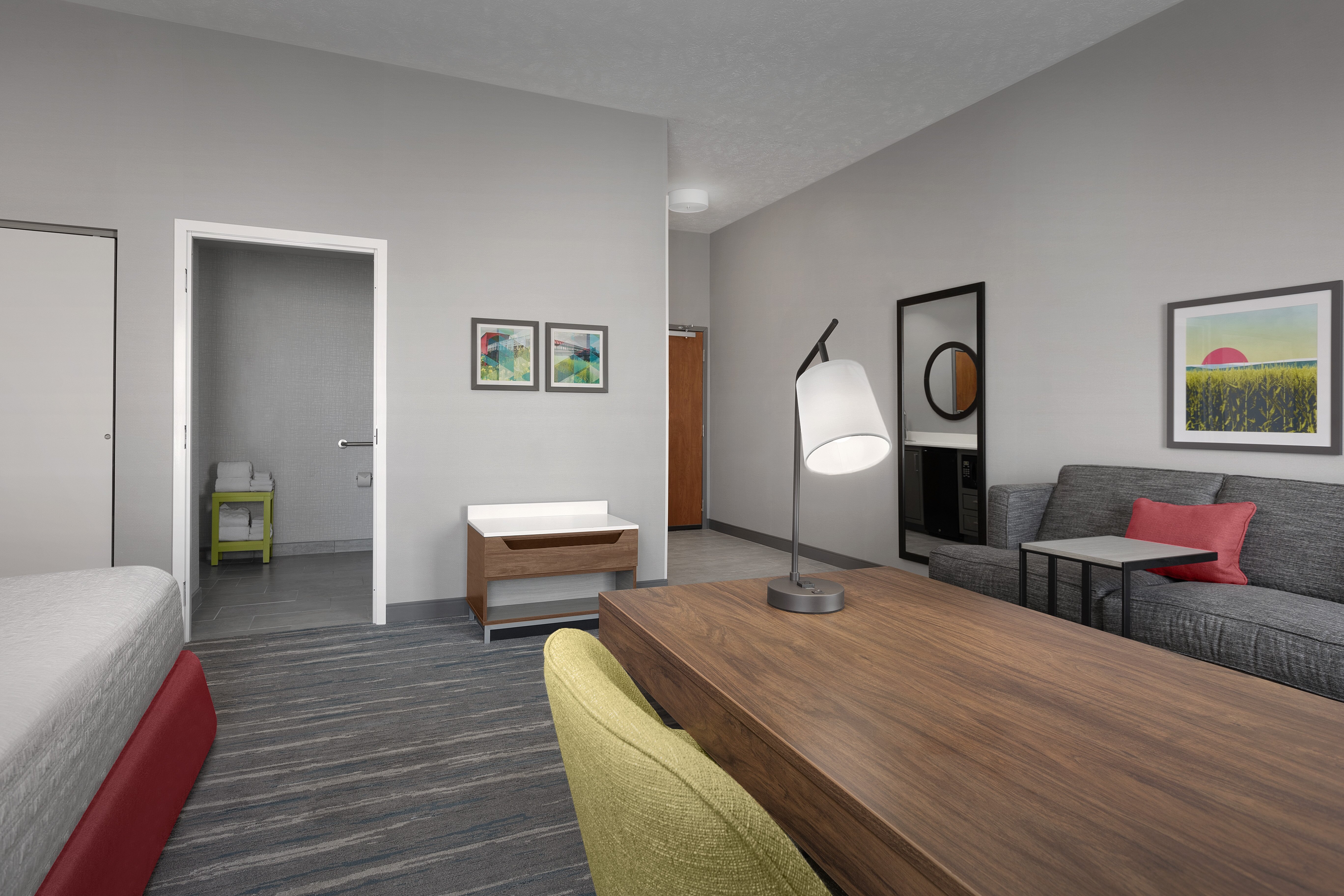 Hampton Inn Waterloo Cedar Valley-客卧