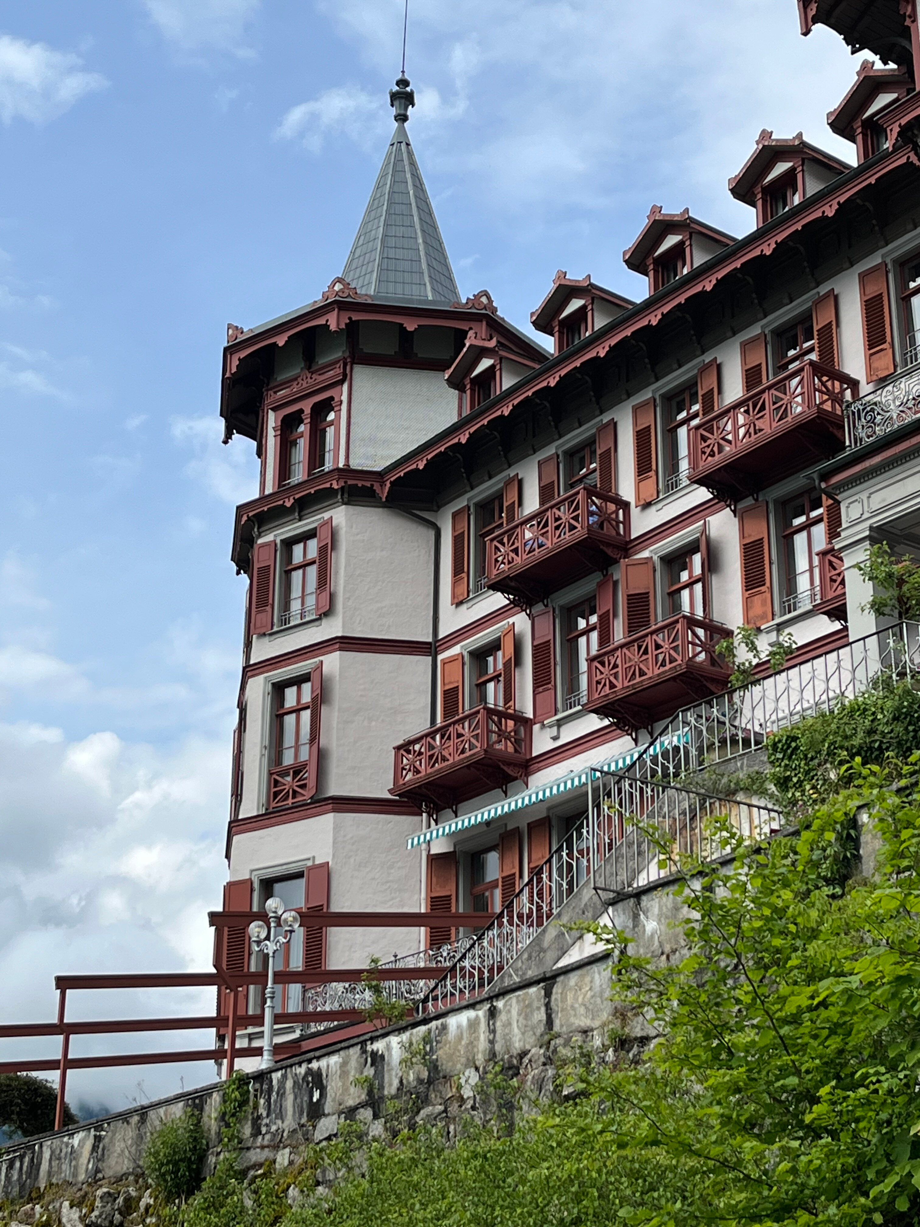 Grandhotel Giessbach-浴室