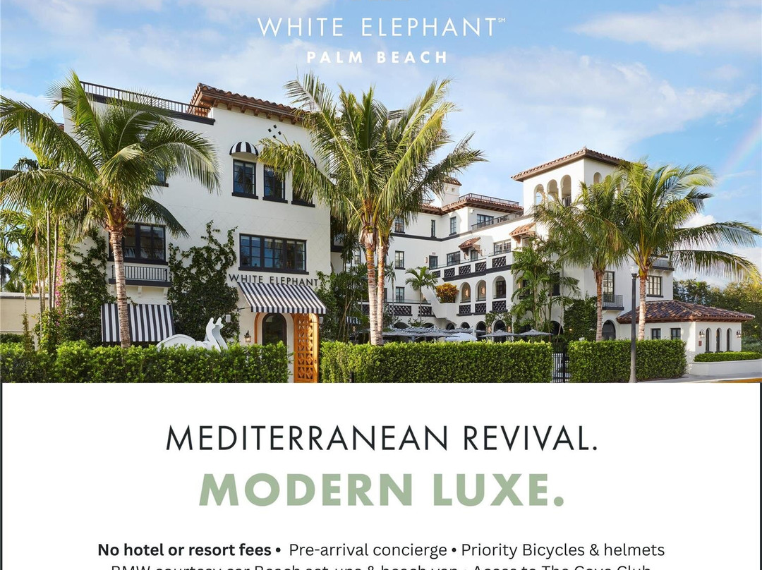 棕榈海滩酒店住宿-White Elephant Palm Beach